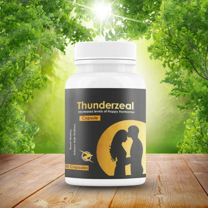Thunderzeal Capsule for Men | Herbal Energy | Mood | Power
