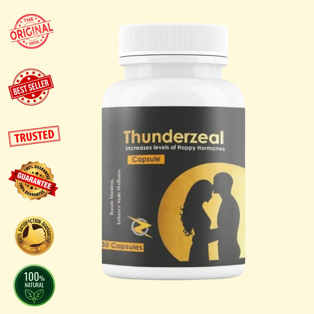 Thunderzeal Capsule for Men | Herbal Energy | Mood | Power